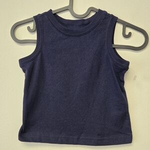 Wonderkids Tank Top Navy Blue 18M